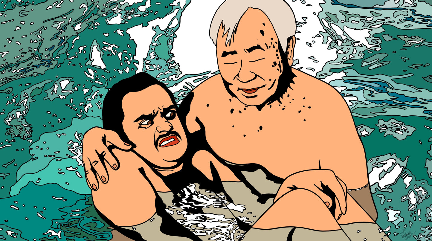 "Water Massage" Print