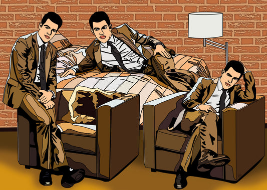 "Sexiest place in the room" Print